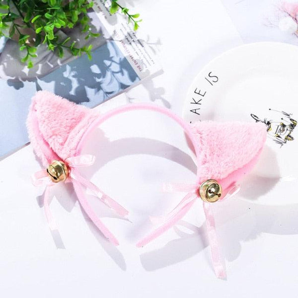 Cotton Cat's ears Autumn Winter 1Pc Plush Soft Warm Headband Hair Band Headwear for Women Girl Mix Styling Gorgeous Hair Accessories For Women