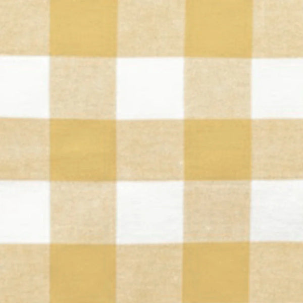 Check Cloth Napkins - Pale Yellow