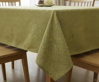Green Floral Tablecloth