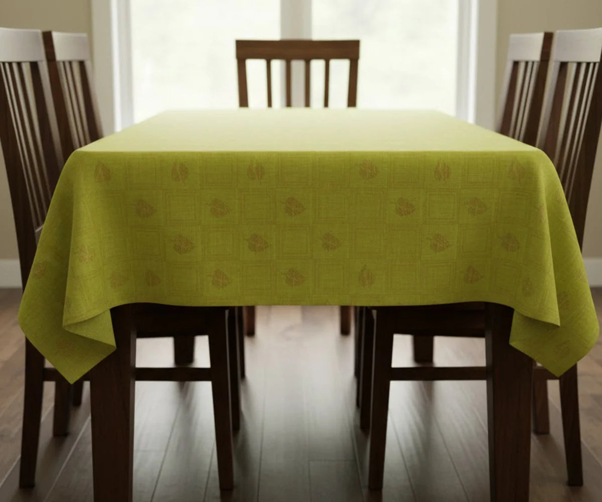 Leaf Print Tablecloth