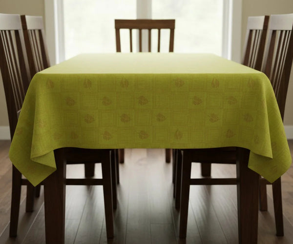 Leaf Print Tablecloth
