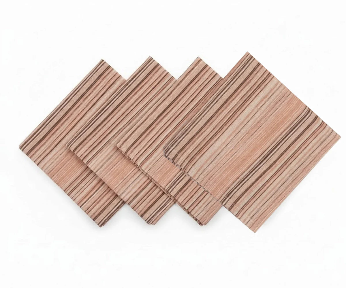 Striped Dinner Napkins