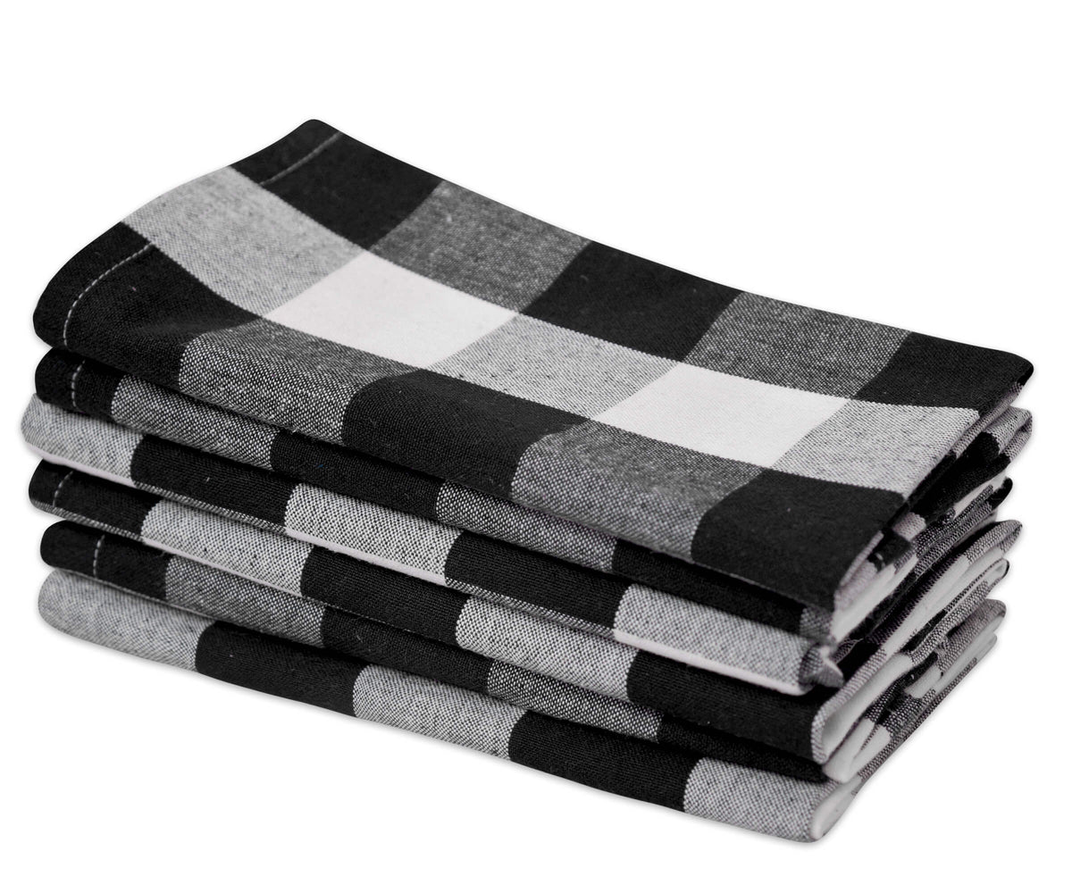 Cotton Napkins - Plaid Cloth Napkins