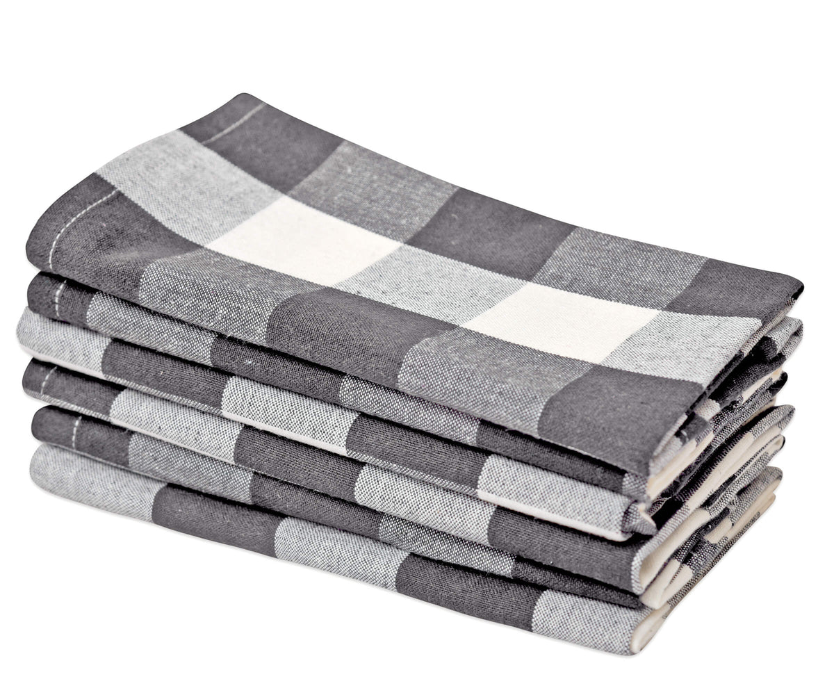 Cotton Napkins - Plaid Cloth Napkins