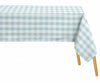 Blue Plaid Tablecloth - Rectangular
