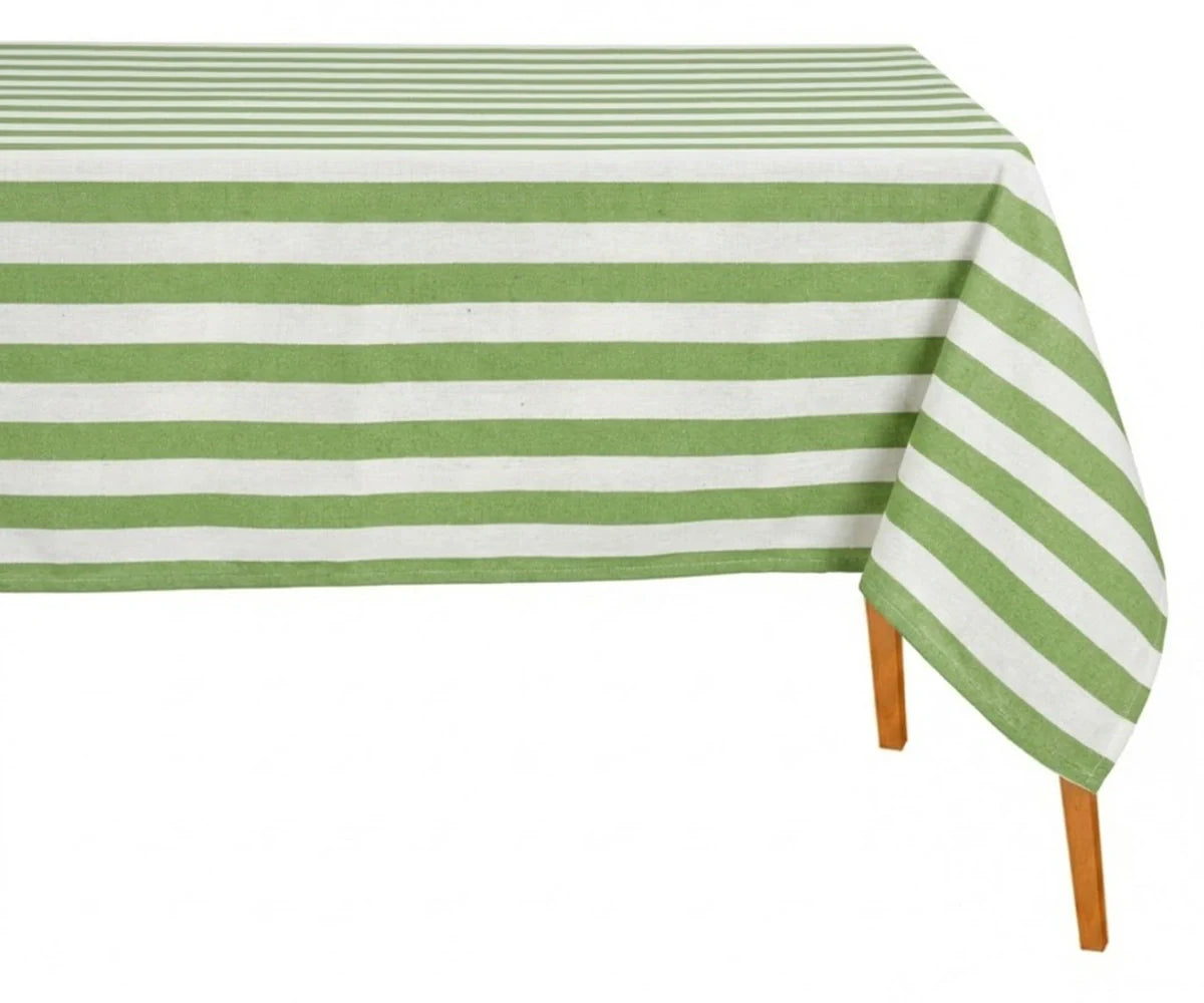 Cotton Tablecloths Rectangle - French Striped