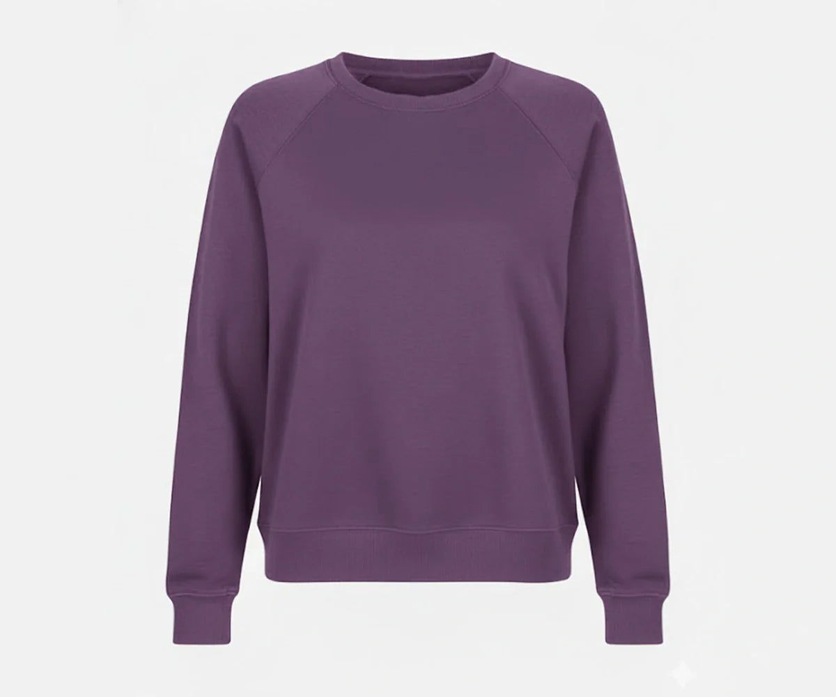 Women’s Casual Sweatshirt - Purple