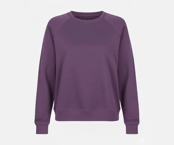 Women’s Casual Sweatshirt - Purple