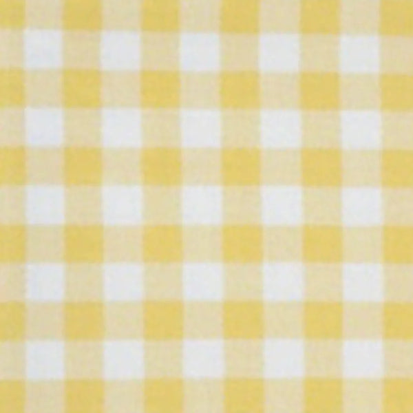 Yellow Tablecloth Rectangle - Checkered