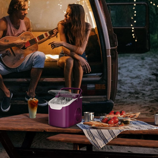 Countertop Ice Maker, 26 lbs/Day ice Production 58012RIM0 Kismile