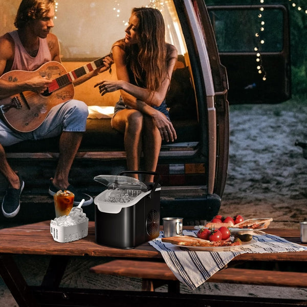 Countertop Ice Maker, 26 lbs/Day ice Production 58012RIM0 Kismile