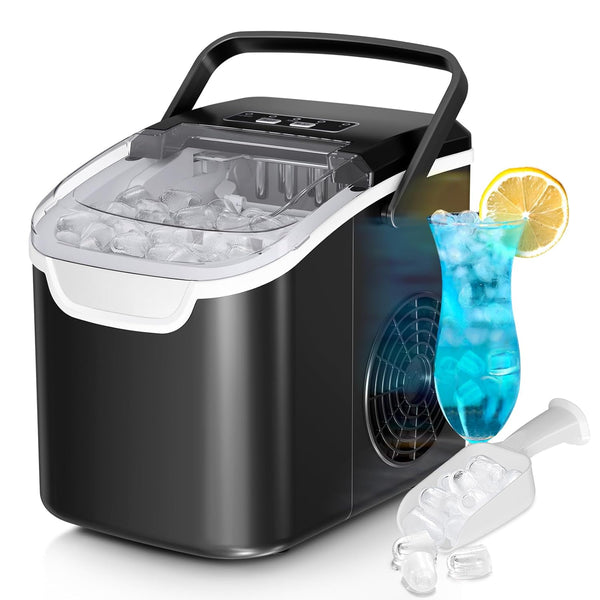 Countertop Ice Maker, 26 lbs/Day ice Production 58012RIM0 Kismile