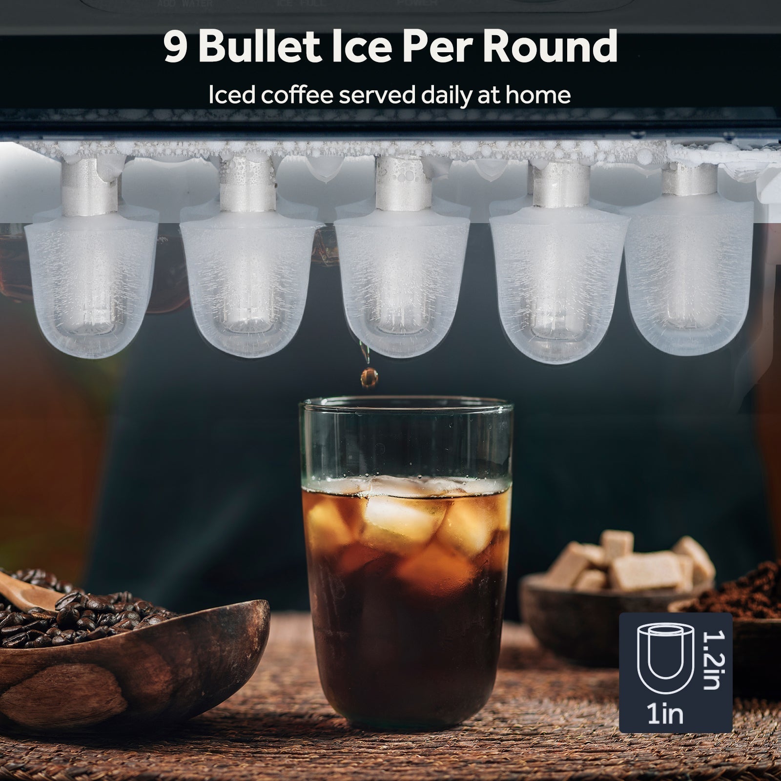 Countertop Ice Maker Z5812H Kismile