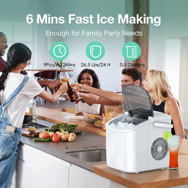 Countertop Ice Maker Z5812H Kismile