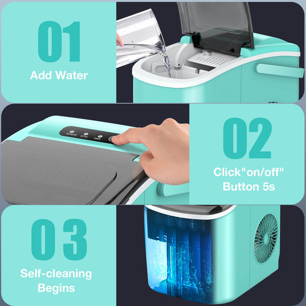 Countertop Ice Maker Z5812H Kismile