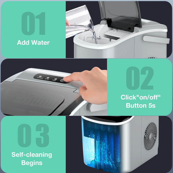 Countertop Ice Maker Z5812H Kismile