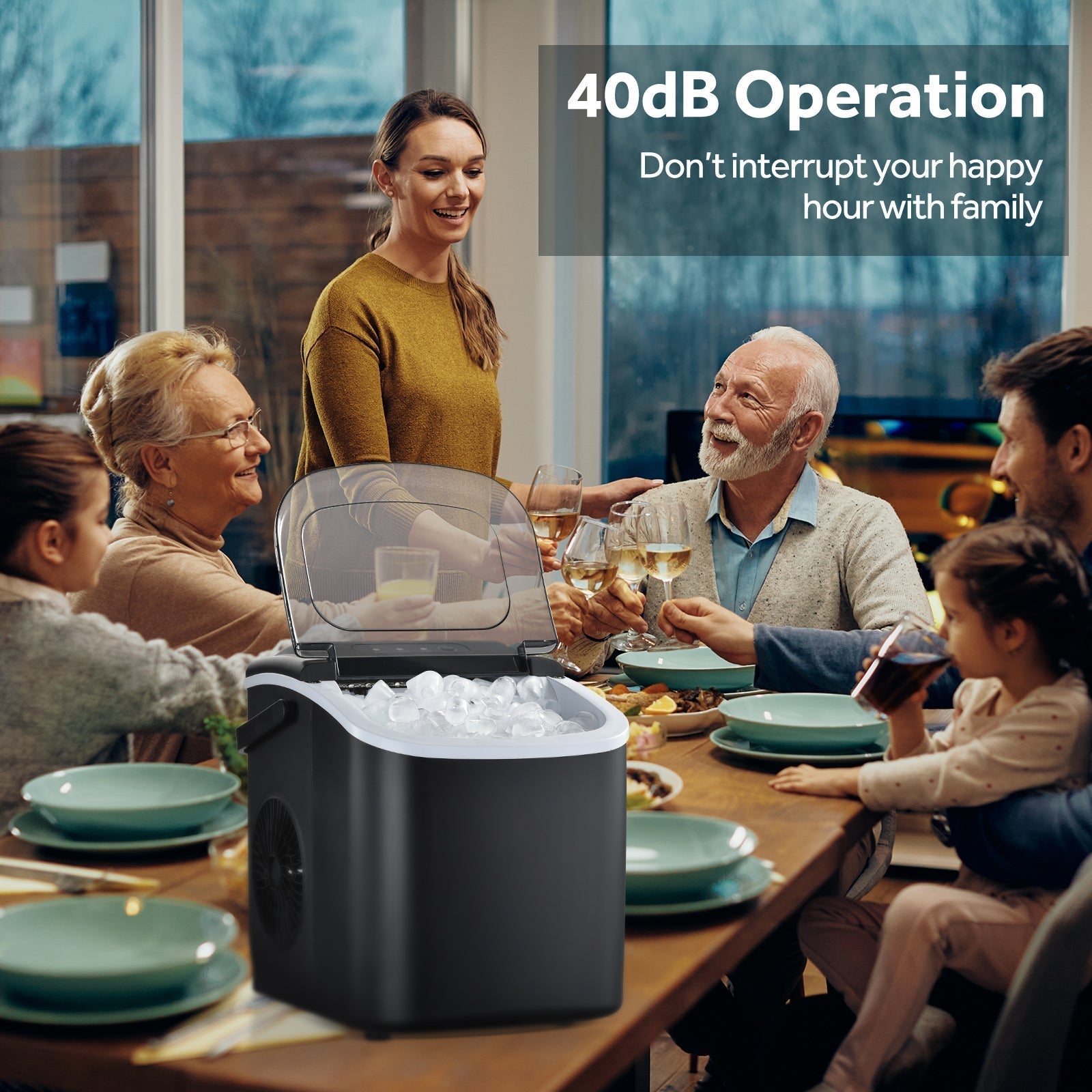 Countertop Ice Maker Z5812H Kismile