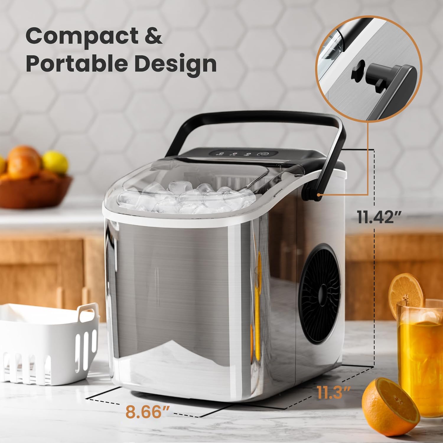 Countertop Ice Maker Z5812H Kismile
