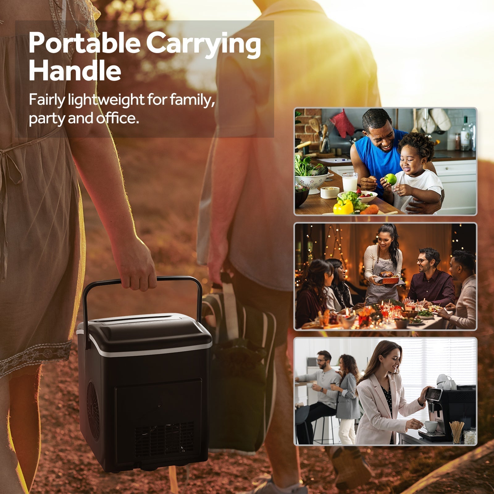 Countertop Ice Maker Z5812H Kismile