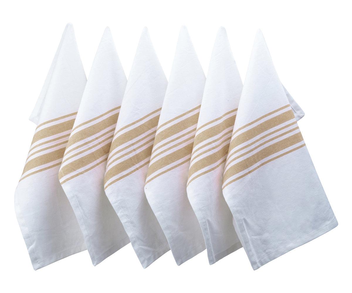 Restaurant Napkins - Set of 6 Bistro Napkins