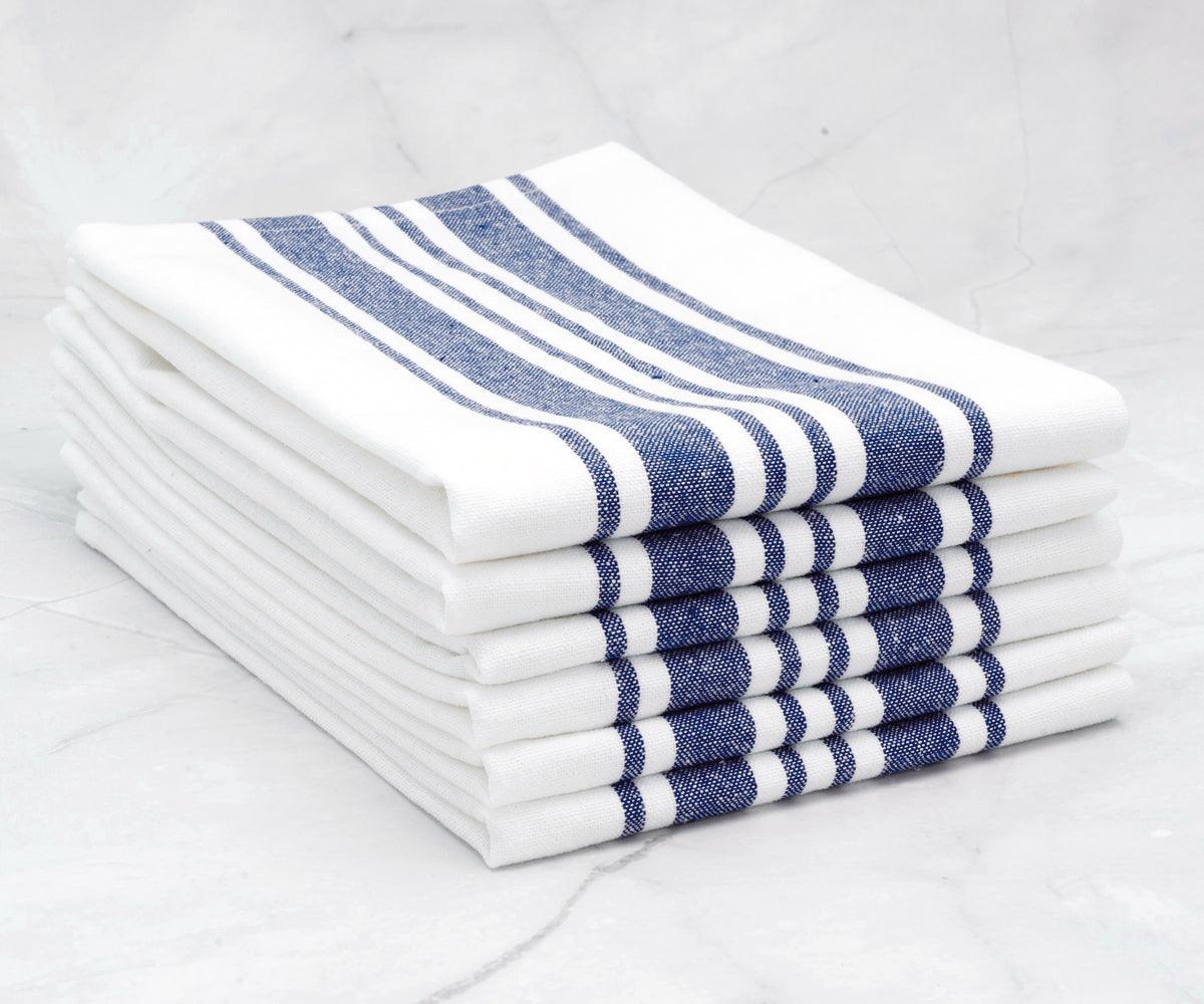 Blue and White Napkins -  Fabric Napkins