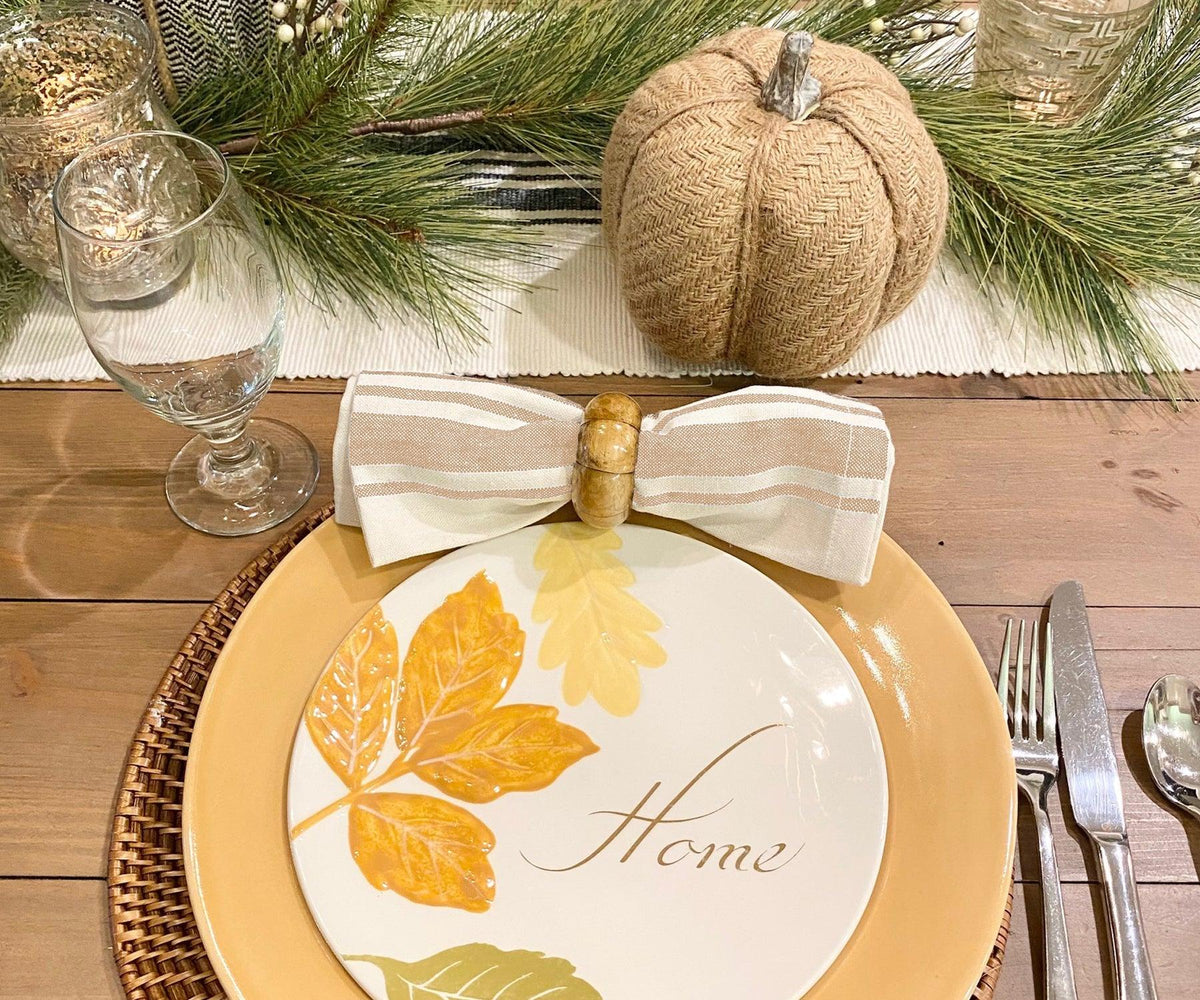 Restaurant Napkins - Set of 6 Bistro Napkins