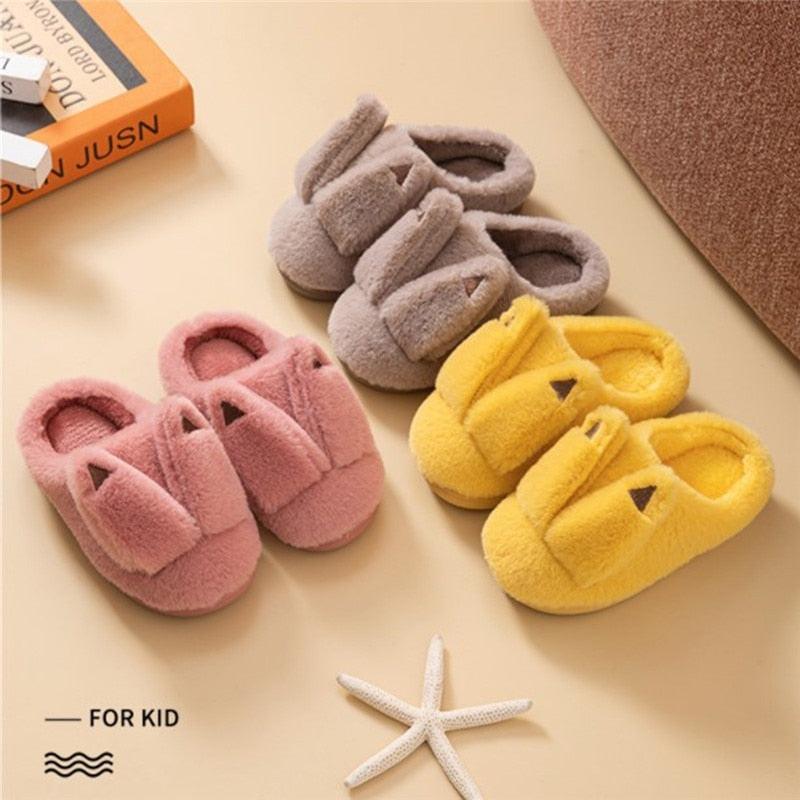 Couples Home Slippers Warm Cute Womans Mens Slipper Winter Shoes New Fashion Casual Fur Plush Slides Winter Slippers For Women House Slippers Fluffy Soft Comfy Fuzzy Slippers Faux Fur Plush Anti-Skid Slippers