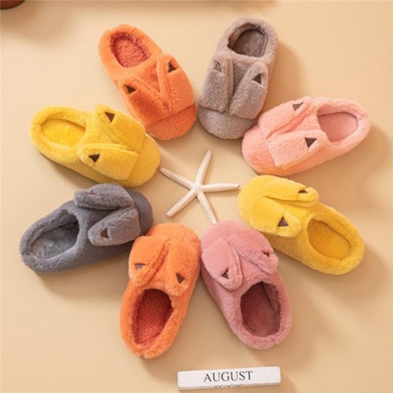 Couples Home Slippers Warm Cute Womans Mens Slipper Winter Shoes New Fashion Casual Fur Plush Slides Winter Slippers For Women House Slippers Fluffy Soft Comfy Fuzzy Slippers Faux Fur Plush Anti-Skid Slippers