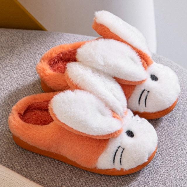 Couples Home Slippers Warm Cute Womans Mens Slipper Winter Shoes New Fashion Casual Fur Plush Slides Winter Slippers For Women House Slippers Fluffy Soft Comfy Fuzzy Slippers Faux Fur Plush Anti-Skid Slippers