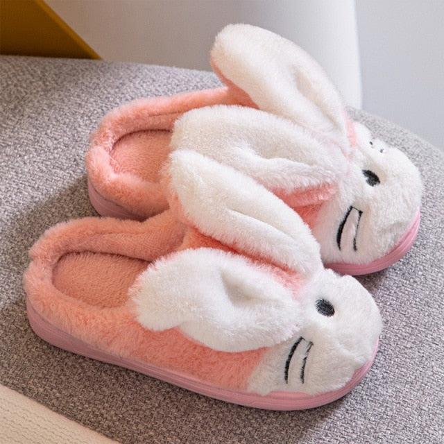 Couples Home Slippers Warm Cute Womans Mens Slipper Winter Shoes New Fashion Casual Fur Plush Slides Winter Slippers For Women House Slippers Fluffy Soft Comfy Fuzzy Slippers Faux Fur Plush Anti-Skid Slippers