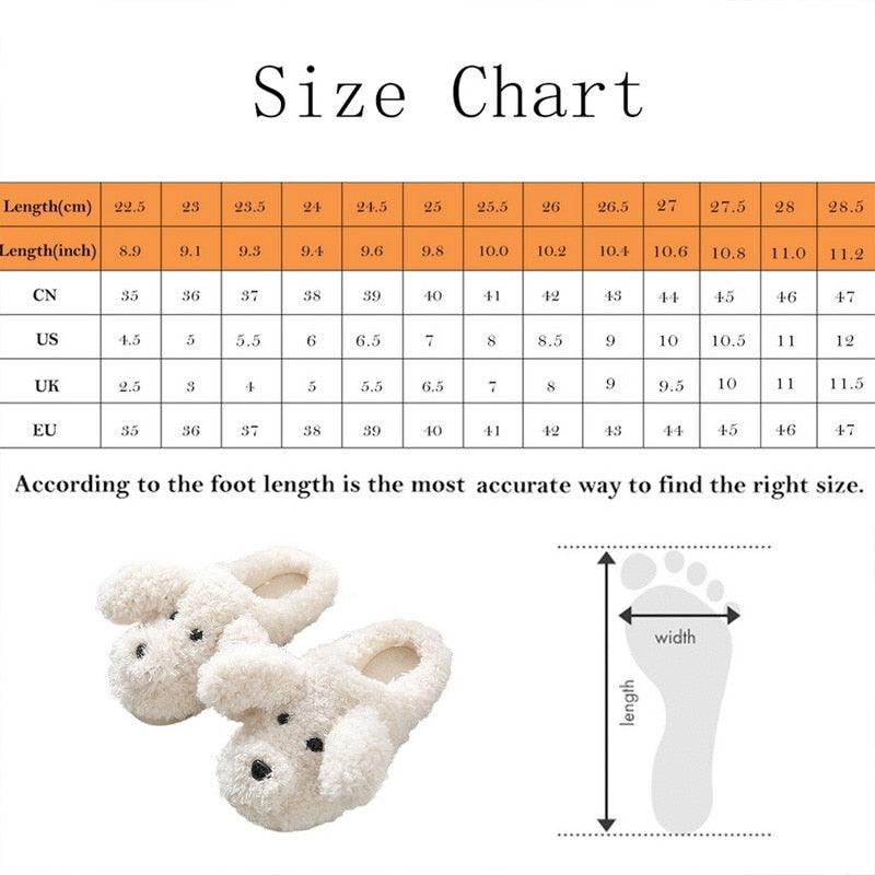 Couples Home Slippers Warm Cute Womans Mens Slipper Winter Shoes New Fashion Casual Fur Plush Slides Winter Slippers For Women House Slippers Fluffy Soft Comfy Fuzzy Slippers Faux Fur Plush Anti-Skid Slippers