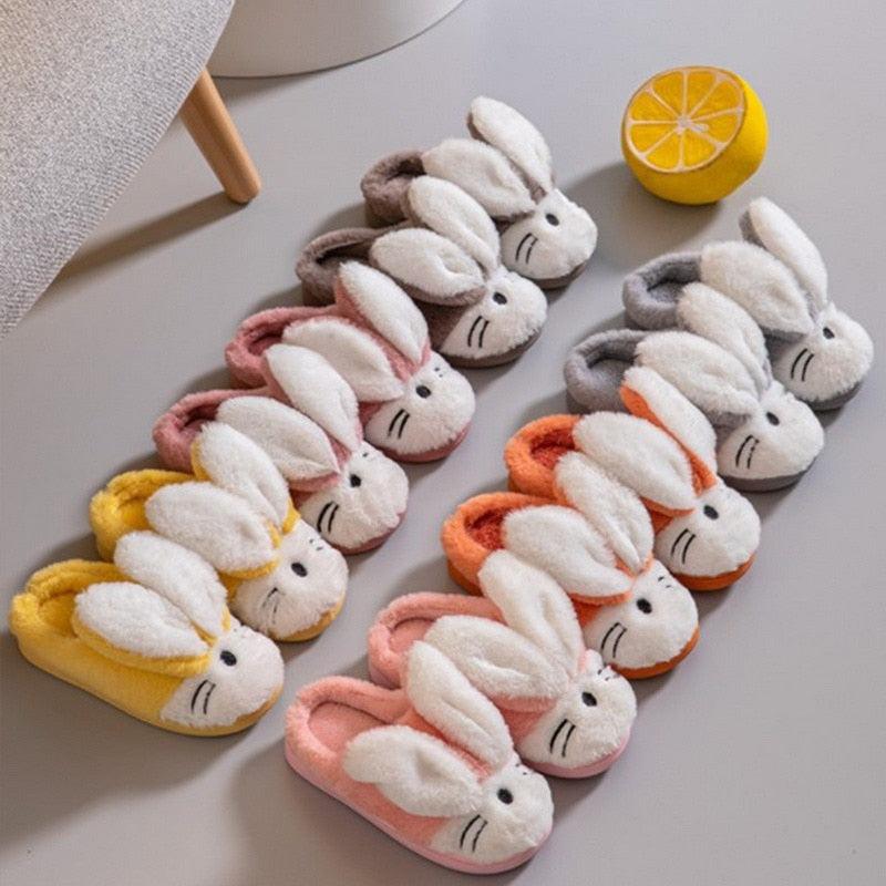 Couples Home Slippers Warm Cute Womans Mens Slipper Winter Shoes New Fashion Casual Fur Plush Slides Winter Slippers For Women House Slippers Fluffy Soft Comfy Fuzzy Slippers Faux Fur Plush Anti-Skid Slippers