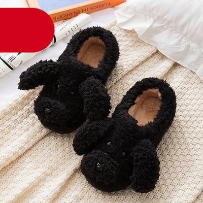 Couples Home Slippers Warm Cute Womans Mens Slipper Winter Shoes New Fashion Casual Fur Plush Slides Winter Slippers For Women House Slippers Fluffy Soft Comfy Fuzzy Slippers Faux Fur Plush Anti-Skid Slippers