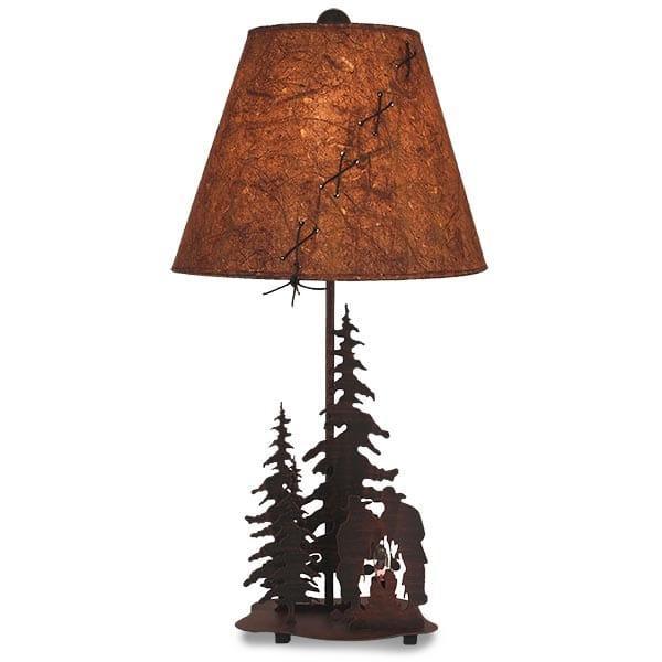 Cowboy Campfire Table Lamp - Gifts for You 'n Me