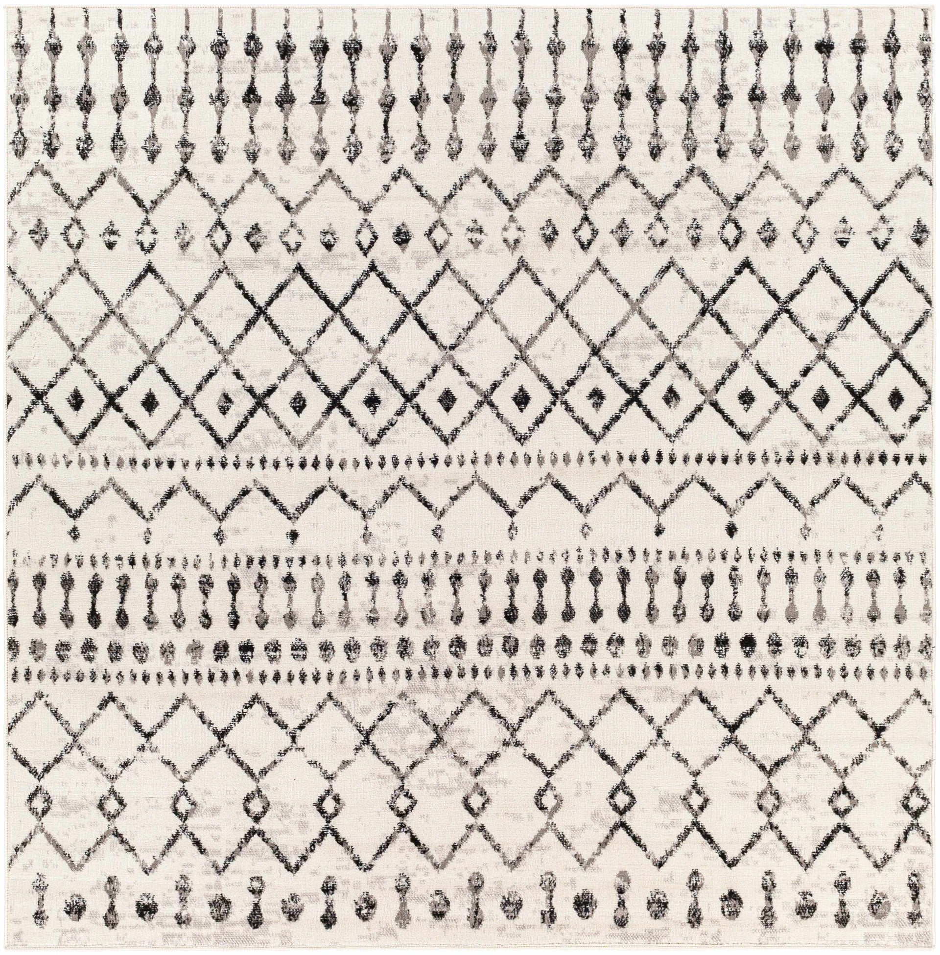Scandi Moroccan Trellis Rug