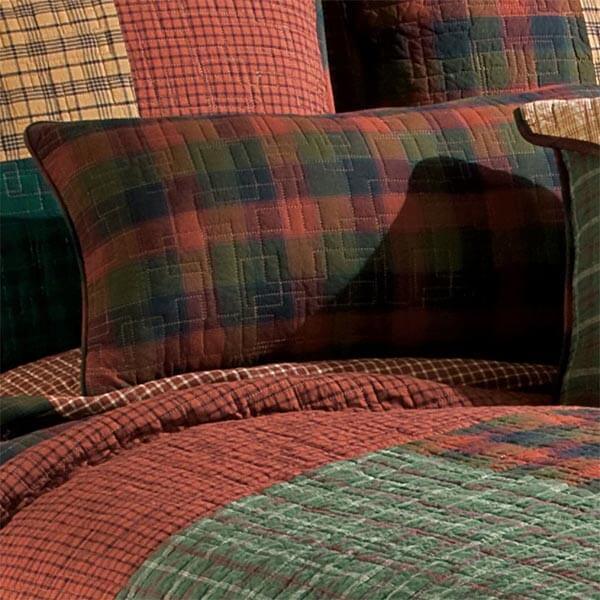 Cozy Cabin Plaid Rectangular Pillow - Gifts for You 'n Me