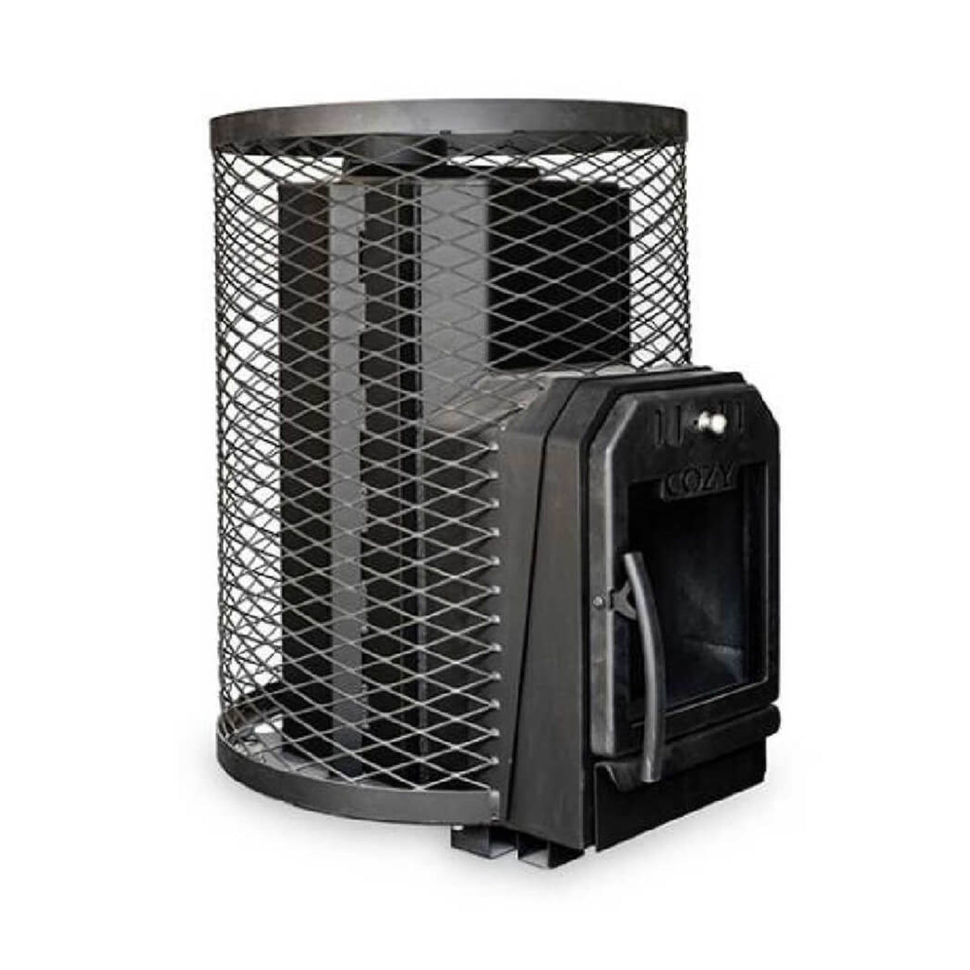 Cozy Heat SW Thru-Wall Wood Burning Sauna Stove With Sauna Stones [COZY SW-TW] (SAK69342)