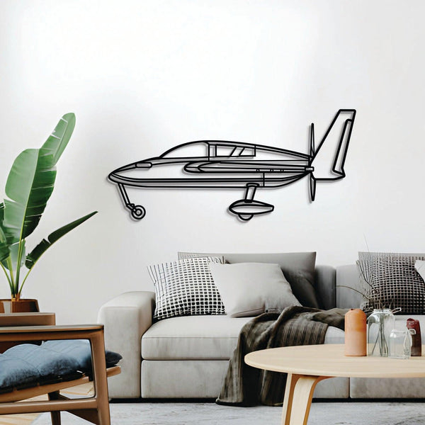 Cozy Mark IV Metal Aircraft Wall Art - NCP0542