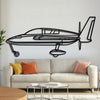 Cozy Mark IV Metal Aircraft Wall Art - NCP0542 - 19.3" - 49 cm