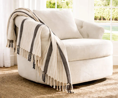 Cotton Throw - Striped