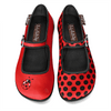 Chocolaticas® Ladybug Women's Mary Jane Flat