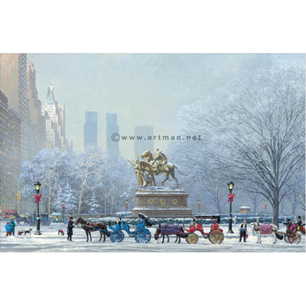 Alexander Chen - Central Park South (FB) (UNFRAMED)