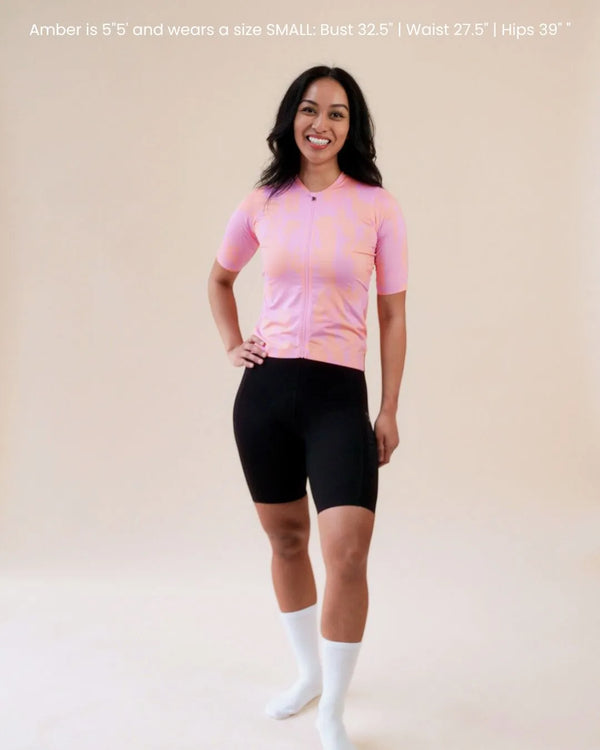 Endurance Cycling Jersey - Creamsicle