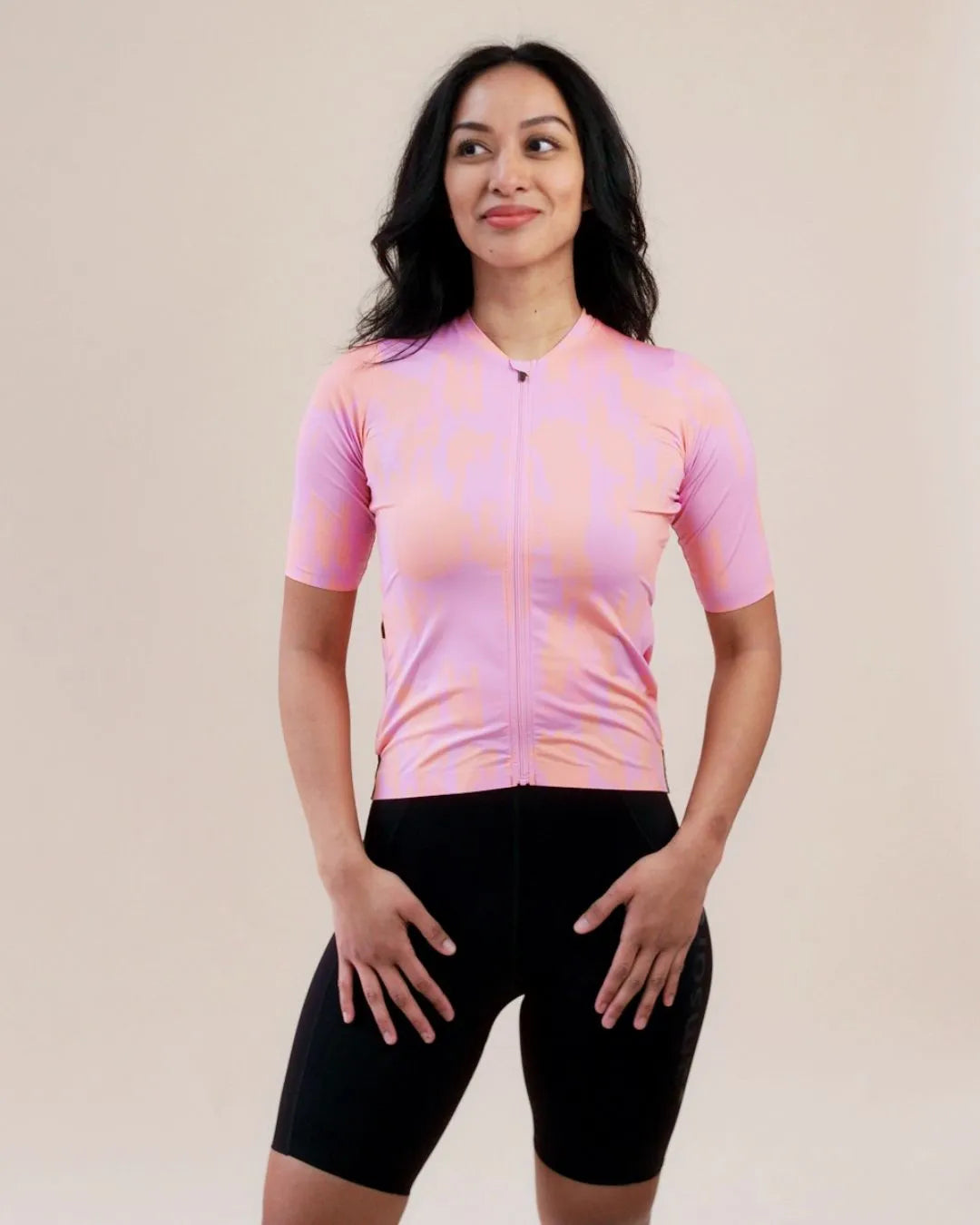 Endurance Cycling Jersey - Creamsicle