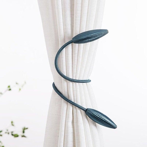 Creative Curtain Buckle Rope European Style Wild Curtain Tie Rings Window Straps For Living Room Home Decoration Accessories Curtain Tiebacks Clips Creative Window Drape Twist Tie Backs European Style Custom Made Curtain Holders Decorative