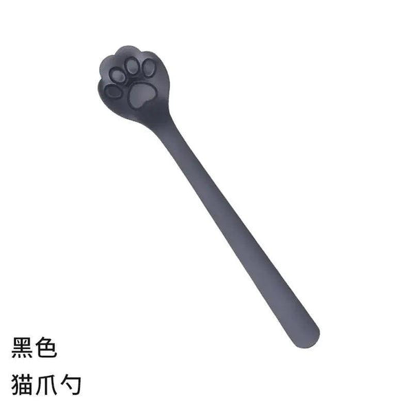 Creative Cute Cat Dog Claw 304 Stainless Steel Spoon
