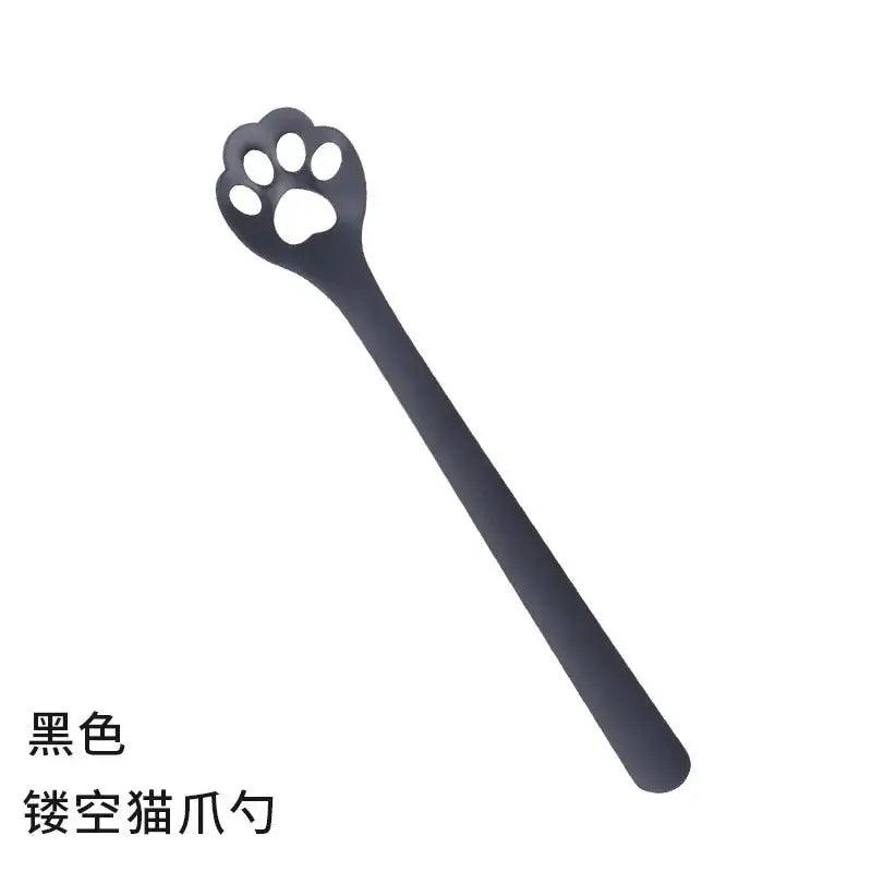 Creative Cute Cat Dog Claw 304 Stainless Steel Spoon