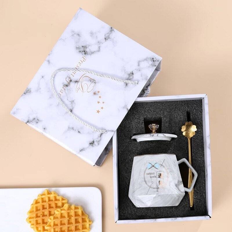 Coffee Cup Warmer Set Gift Package USB