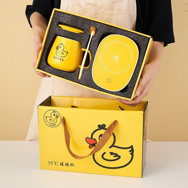 Coffee Cup Warmer Set Gift Package USB