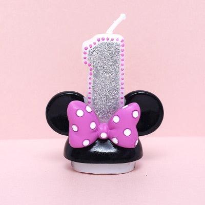 Creative Scented Birthday Weddings Art Candles Digits Cartoon Flameless Candle Cake for Children Gifts Happy Birthday Decoration Children Cute Birthday Cake Candle Party Cake Decoration